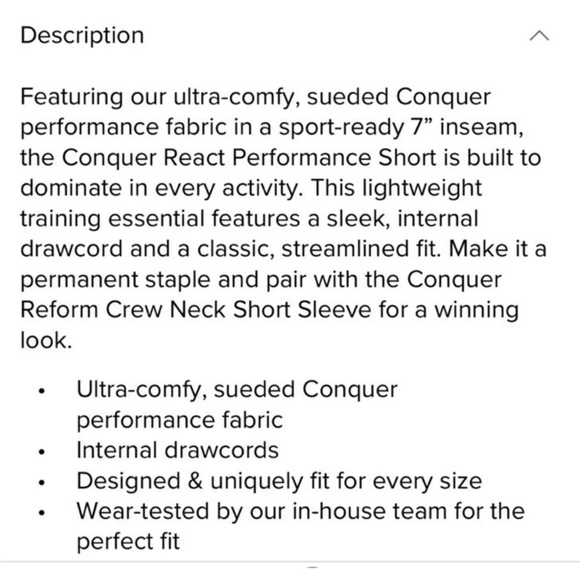 ALO Yoga Men’s “Conquer React Performance” Short 7” Inseam (M) *BESTSELLER* - Picture 6 of 10